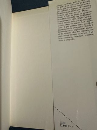 Il romanzo di filosofia più letto al mondo. In ve