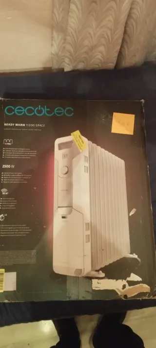 Calefactor Cecotec Aceite 2500W