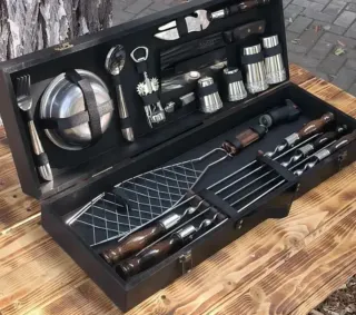 Set Barbacoa Grill Master LUX