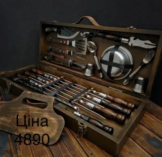 Set Barbacoa Grill Master LUX