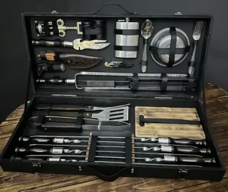 Set Barbacoa Grill Master LUX