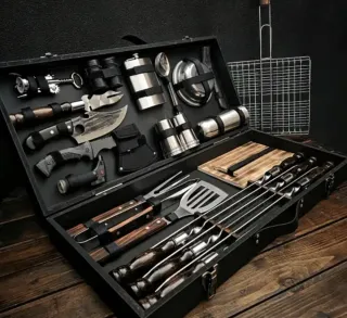 Set Barbacoa Grill Master LUX