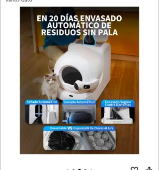 Arenero Petkit Purobot Ultra Automático