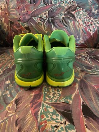 Nike Kobe 6 Scarpe da Ginnastica Verde Giallo reps