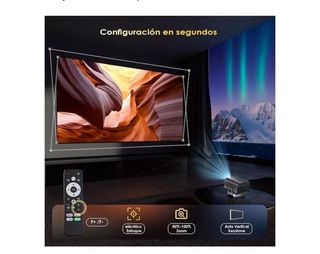 Proyector Portátil ZENTALITY Gris