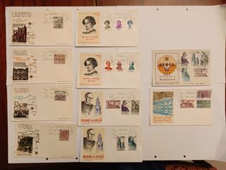 1970 Sobres Primer Día Sellos España