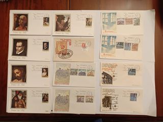 1970 Sobres Primer Día Sellos España