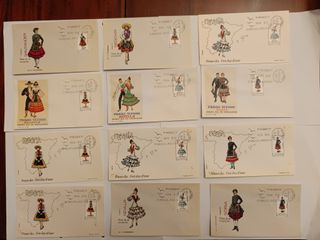 1970 Sobres Primer Día Sellos España