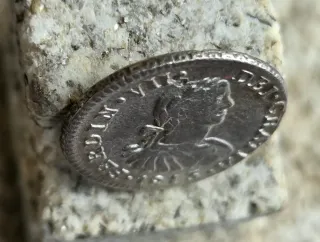 Moneda Plata 1/2 Real Fernando VII 1813 México