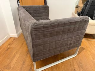 Sofá Ikea Gris Tela