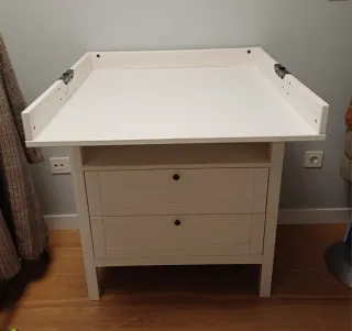 Cómoda cambiador Sundvik blanca