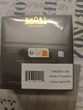 Pin Platino Ghost of Tsushima PS5 PS4