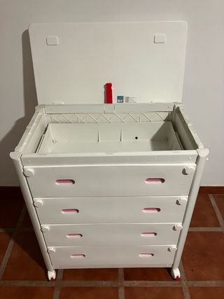 Cambiador de bebé 4 cajones
