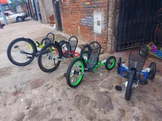 Triciclo artesanal