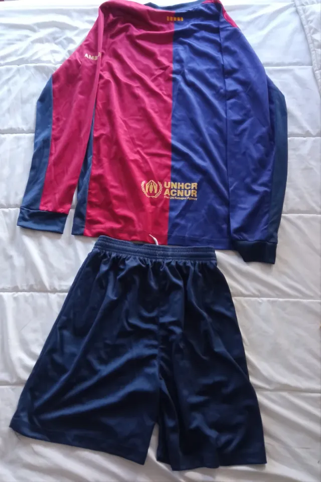 Conjunto Fútbol  Talla S con etiqueta