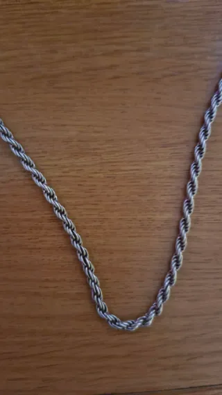 Cadena de plata de ley 925