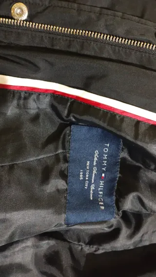 Cazadora Tommy Hilfiger Mujer Negra