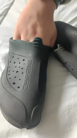 Escarpines Tribord Talla 36-37 Negro Piscina/Río