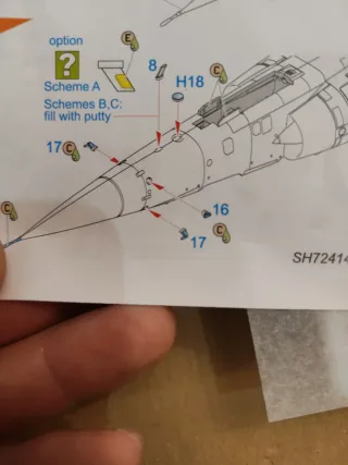 Maqueta Mirage F1 1/72(LEER)