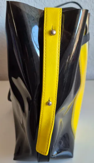 Bolso Parfois Vinilo Multicolor Rayas