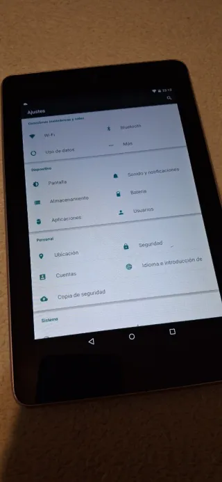 Tablet Asus Nexus 7 Negra/Plateada