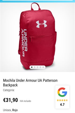 Mochila Under Armour UA Patterson Backpack