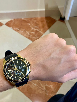 Reloj Festina F20367/1 Chronograph Negro/Dorado