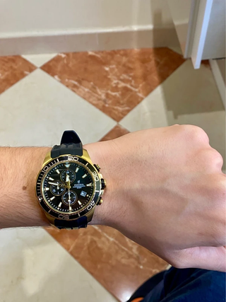 Reloj Festina F20367/1 Chronograph Negro/Dorado