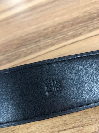 Cinturón Salvatore Ferragamo Negro Hebilla Gancini