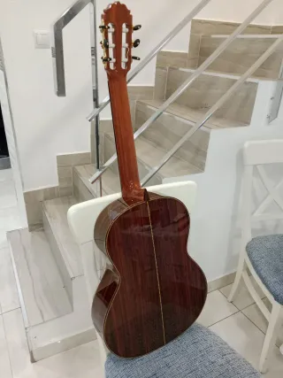 Guitarra Flamenca Amalio Burguet 2F Negra