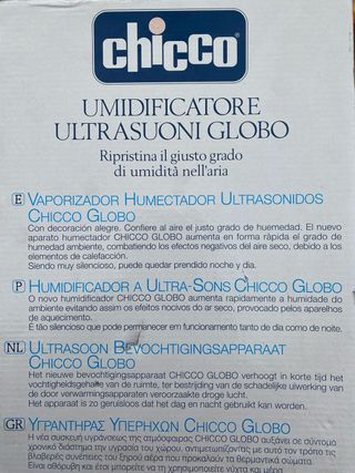 Humidificador Chicco Globo Ultrasonidos