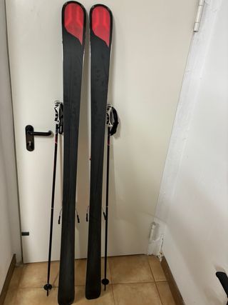 Esquís y botas Rossignol Hombre + Bastones Wedze