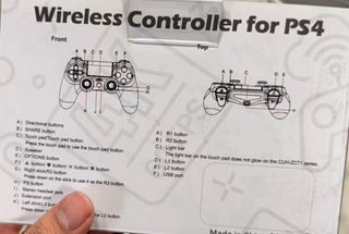 Mando PS4 personalizado diseño llamas