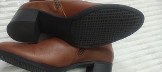 Botas de piel Pie Santo marrones