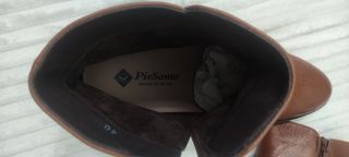 Botas de piel Pie Santo marrones
