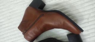 Botas de piel Pie Santo marrones