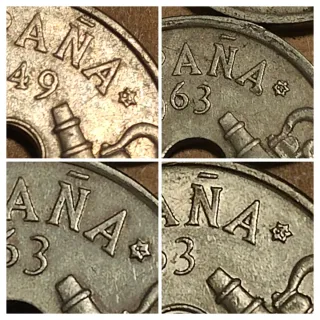 Colección 50 céntimos 1949-1963