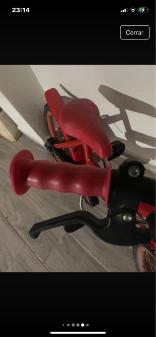 Bici niña Prodigiosa Ladybug