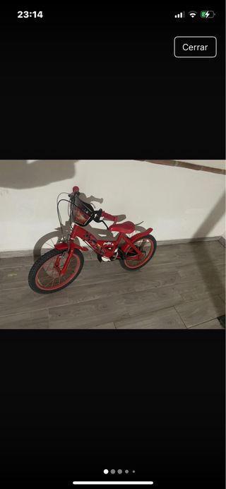 Bici niña Prodigiosa Ladybug