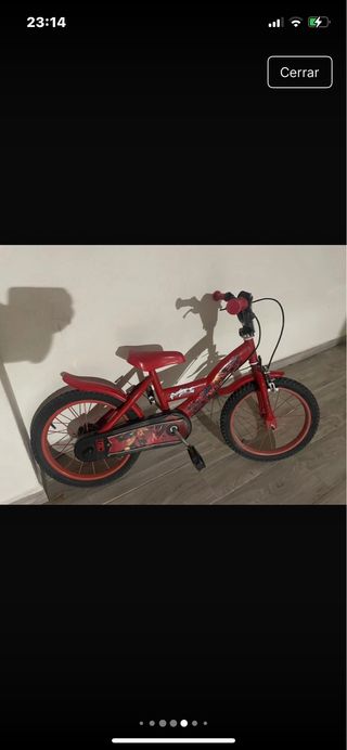 Bici niña Prodigiosa Ladybug