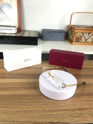 Gafas Cartier Doradas