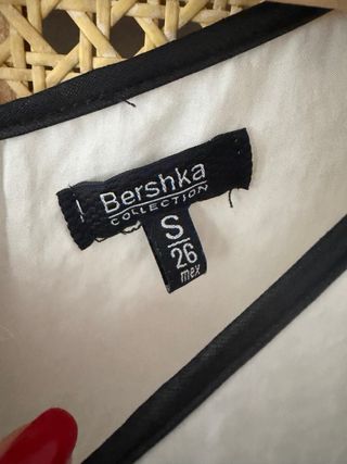 Camisa blanca mujer manga larga