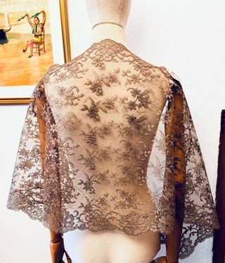 Mantilla Goyesca Francesa Vintage