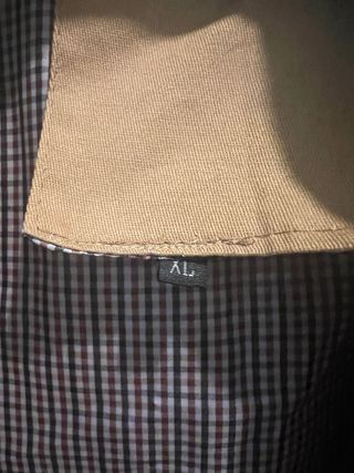 Trench/giacca/cappotto uomo giallo senape