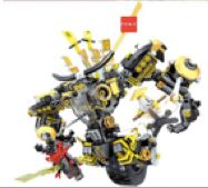 NINJAGO MOVIE Sets construcción tipo Lego