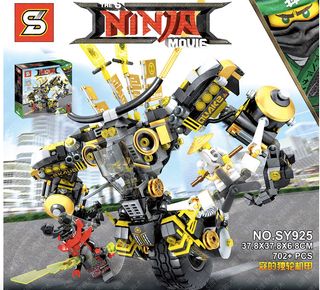 NINJAGO MOVIE Sets construcción tipo Lego