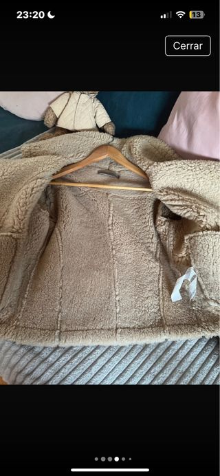 Cazadora aviador piel y borreguillo