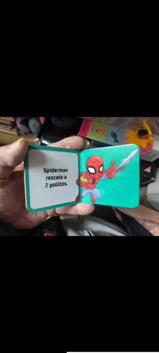 10 libritos MARVEL SUPER HERO