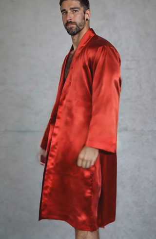 Bata Satén Roja King Muay Thai