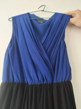 Mono largo azul y negro talla 42